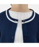 Детская кофта ART KNIT Герда 134см синяя с белым 022453 - изображение 2