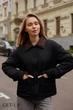 Жіноча демісезонна куртка піджак «Classic» Lusskiri S чорна 585252 - зображення 6