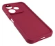 Чохол Shock Case для Xiaomi Redmi 13 бампер силіконовий бордовий - зображення 3