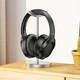 Бездротові навушники BOROFONE BO31 Prestige active noise reduction BT headphones, BT5.4, ANC, AUX, BT, 400mAh, 38h Max, black - зображення 4