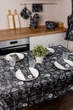 Скатертина Прованс Breakfast Black 120х136 см (39621) (4823093470262) - зображення 7