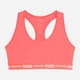 Бюстгальтер без косточек хлопковый Puma Women Racer Back Top Hang 90786221 XS Coral (8720245800488) - изображение 3