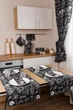 Комплект штор Прованс Breakfast 180х136 см 2 шт Black (4823093470330) - изображение 4