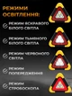 Знак аварийной остановки светодиодный аварийный фонарь 3в1 PowerBank 2000 mAh аккумуляторный LED фонарик с солнечной зарядкой и повербанк для зарядки телефона и устройств автомобильный аксессуар для ремонта кемпинга и аварийных ситуаций - изображение 7