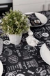 Скатерть на стол ПРОВАНС Breakfast black, 120х136см 039621 - изображение 2