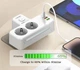 Мережевий фільтр LDNIO SE2337 2xEU (1хUSB+2хUSB QC3.0+TypeC PD20W) - зображення 2