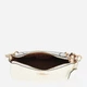 Сумка багет седло женская из натуральной кожи средняя Coach Teri Shoulder Bag In Signature Canvas BG-COA-63 Белая (195031572807) - изображение 3