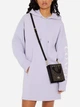 Сумка кросс-боди через плечо женская из натуральной кожи маленькая Coach Mini Tote In Signature Canvas BG-COA-69 Коричневая (195031937231) - изображение 2