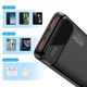 Портативное зарядное устройство для Choetech 10000mAh, 22.5W, PD3.0, QC3.0, Li-Polymer, Черный (B728-CCBK) - изображение 4