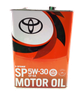 Оригинальное синтетическое моторное масло TOYOTA 5W-30 4л 08880-13705 - изображение 1