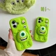 Гумовий 3D чохол Mike Wazowski на iPhone 13 - зображення 4