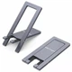 Настольный держатель подставка для телефона Vention Portable Cell Phone Stand Holder for Desk aluminum alloy Grey (KCZH0) - изображение 2