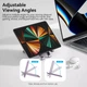 Настольный держатель подставка для телефона Vention Portable Cell Phone Stand Holder for Desk aluminum alloy Grey (KCZH0) - изображение 3