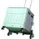 Тележка для пикника складная на 8 колес с складным ящиком Easy Camping EC-0978 Green - изображение 6