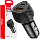 Автомобільний зарядний пристрій Amio USB-A + USB-C 38 Вт (04283) - зображення 3