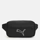 Спортивна сумка на пояс бананка Puma Plus Waist Bag 09118401 Black (4067984175762) - изображение 1