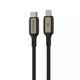 Кабель Proove Dense Metal Type-C to Lightning 27W 1m, Black - зображення 1