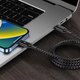 Кабель Proove Dense Metal Type-C to Lightning 27W 1m, Black - зображення 5