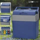Автомобільний переносний міні холодильник Clatronic KB 3714 Blue портативний для напоїв та продуктів на 30 л з ручкою живлення 12 В та мережа 220 В - зображення 2