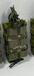 Подсумок для магазинов АК двойной открытый M-KET Пиксель ВСУ военный штурмовой держатель на пояс РПС на систему MOLLE с пластиковыми боками - изображение 4