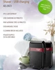 Электробритва сеточная мужская Adler AD 2923 Travel Черный беспроводная аккумуляторная машинка с USB зарядкой для влажного и сухого бритья - изображение 5
