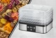 Сушилка электрическая для овощей фруктов грибов и мяса Profi Cook PC-DR 1116 дегидратор на 350 Вт на 4 лотка терморегулятор таймер и ЖК дисплей - изображение 6