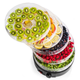 Сушилка электрическая для овощей фруктов грибов и мяса Mozano Food Dehydrator Black дегидратор на 500 Вт 6 лотков терморегулятор - изображение 5