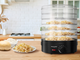 Сушилка электрическая для овощей фруктов грибов и мяса Mozano Food Dehydrator Black дегидратор на 500 Вт 6 лотков терморегулятор - изображение 6
