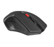 Ігрова бездротова мишка Defender Accura MM-275 6кн 1800dpi USB Black-Red (52276) - зображення 3