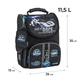 Рюкзак шкільний каркасний Kite Education Hot Wheels HW25-501S S(115 — 130 см) 35х25х13 чорний - зображення 2