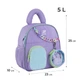 Рюкзак для дитячого садка Kite Kids Purple Bunny K25-2737XXS-1 XXS(до 100 см) 25х23х10 бузковий - зображення 2