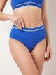 Набор трусиков бразилиана женских Puma Women High Waist Brazilian Pack 93898404 XL 2 шт Vivid Blue (8720245811101) - изображение 1