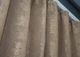 Комплект коротких штор VR-Textil Жаккард Sultan XO № 1680ш Темно-бежевый 130х170 см 2 шт (35-0329) - изображение 8