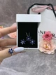 Серебряные серьги Pandora Пандора Блестящий синий гербарий 292407C01 - изображение 7