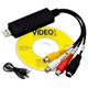 Карта захвата видео Howei USB 2.0 TV DVD VHS DVR видео аудио конвертер Черный (0503-003-00) - изображение 3