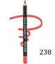 Карандаш для губ водостойкий Flormar Waterpoof Lipliner № 238 Pure Rose - изображение 3