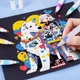 Набір акрилових маркерів для малювання 80 шт/уп. Marker Acrylic Yulin Y-04-80 в кейсі (VS7007135) - изображение 6