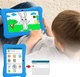 Планшет детский PRITOM K7 Bluetooth, Android 10, 32 ГБ, Wi-Fi с защитным чехлом Blue - изображение 5