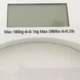 Умные электронные напольные весы D&T Smart DT2003B 180кг (100г) Закаленное стекло Transparent - изображение 5