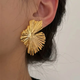 Сережки метал Акцент золотисті BK578-G - зображення 2