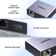 Соединитель витой пары Ugreen NW301 Gigabit Ethernet Splitter 1 to 2 Grey (45311) - изображение 5