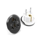 Переходник сетевой PRC EU Plug Adapter ep0202 Black - изображение 2