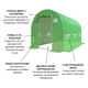 Теплиця Cultivo 2x3.5x2 м ПЕ плівка 7м2 зелена 3 секції (001387) - изображение 4
