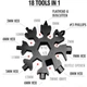Мультитул отвертка 18 в 1 в виде снежинки Snowflake Wrench Tool - изображение 3