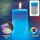 Светодиодная свеча с эфектом огня Candled Magic 7 color - изображение 6