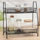 Полка-органайзер для ванной, кухни Storage Rack 2 яруса 31 х 17 х 33 см (TD01324/R33453) Черный - изображение 4