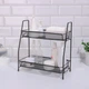 Полка-органайзер для ванной, кухни Storage Rack 2 яруса 31 х 17 х 33 см (TD01324/R33453) Черный - изображение 5