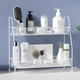 Полка-органайзер для ванной, кухни Storage Rack 2 яруса 31 х 17 х 33 см (TD01324/R33453) Белый - изображение 2