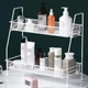 Полка-органайзер для ванной, кухни Storage Rack 2 яруса 31 х 17 х 33 см (TD01324/R33453) Белый - изображение 3