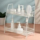 Полка-органайзер для ванной, кухни Storage Rack 2 яруса 31 х 17 х 33 см (TD01324/R33453) Белый - изображение 4